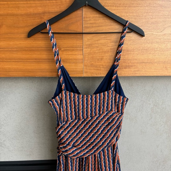 Diane Von Furstenberg 'Saige' Geo Print Silk Blend Party Dress, Size 6 - Picture 12 of 14